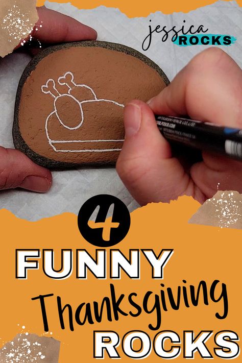 Rock Painting Ideas Thanksgiving, Painted Rocks Thanksgiving Theme, Turkey Rocks Painting, Thankful Rock Painting Ideas, Thanksgiving Rocks Painted Ideas Simple, Thanksgiving Painted Rocks Ideas Easy, Thanksgiving Rock Art, Thanksgiving Rock Painting Ideas Easy, Potato Rock Painting