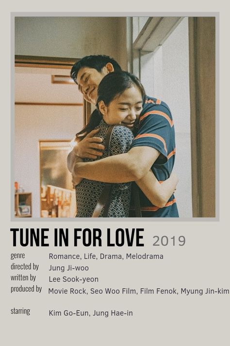 Tune In For Love Poster, Tune In For Love, Kim Go Eun, Love K, Love Film, Love Posters, Melodrama, Love Movie, Minimalist Poster