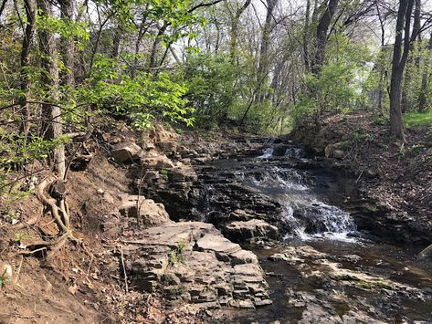 Quad Cities Waterfall and Duck Creek Charm at Bettendorf, Iowa's Devils Glen Park Bettendorf Iowa, Natural Waterfalls, Quad Cities, Green Space, Vacation Ideas, Nice View, Nature Lover, Iowa, Quad