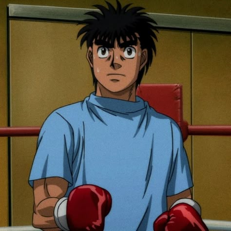 Ippo Makunouchi Pfp, Ippo Makunouchi Icon, Ippo Makunouchi Wallpaper, Hajime No Ippo Pfp, Boxing Pfp, Mma Anime, Ippo Pfp, Boxing Manga, Anime Boxing