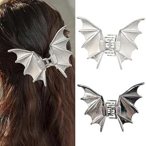 Metal Hair Accessories, Halloween Hair Clips, Fake Earrings, Gothic Hairstyles, Goth Hair, Halloween Accessories Hair, Party Hair Accessories, Teeth Jewelry, Hair Claw Clips