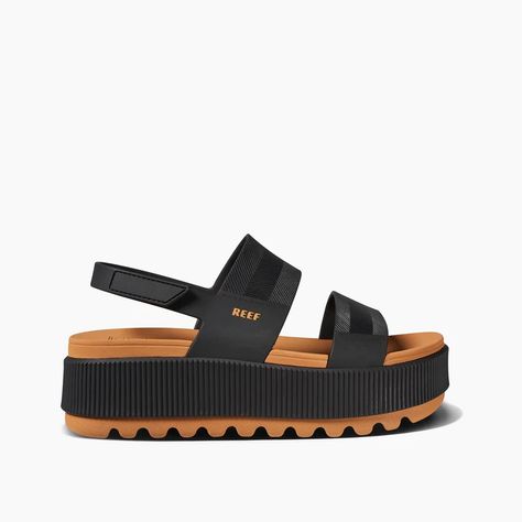 Shop All Women's Footwear | REEF® Reef Water Vista, Reef Sandals, Reef Shoes, High Sandals, Vera Cruz, Vacation Looks, Womens Slides, Slides Shoes, Back Strap