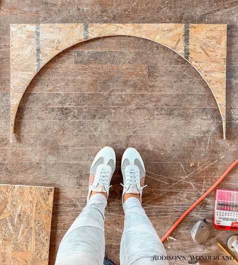 How to Create An Arched Doorway Opening Tutorial DIY… - Addison's Wonderland Making Arched Doorways, How To Create Arched Doorway, Diy Doorway Arch, Arch Hallway Entryway, How To Make An Arched Doorway, Diy Arched Doorway, Kidney Surgery, Arch Entryway, Arched Doorway