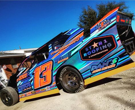 Dirt Track Race Car Wraps, Dirt Modified Race Cars, Imca Modified, Dirt Racing Cars, Dirt Late Model Racing, Dirt Car Racing, Dirt Track Cars, Late Model Racing, Dirt Late Models