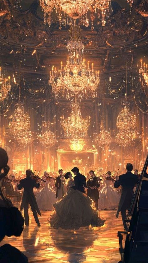 Palace Ballroom Aesthetic, Modern Ballroom Aesthetic, Princess Ball Aesthetic, Summer Ball Aesthetic, Aesthetic Dancing Pictures, Medieval Ball Aesthetic, Royal Ball Decorations, Fae Ball Aesthetic, Ball Room Dancing Aesthetic