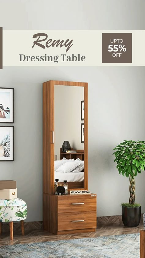 Dressing Table Mirror Design, Modern Dressing Table Designs, Simple Furniture Design, Modern Dressing Table, Small Dressing Table, Dressing Table Decor, Dressing Room Decor, Bed Frame Design, Dressing Table Design