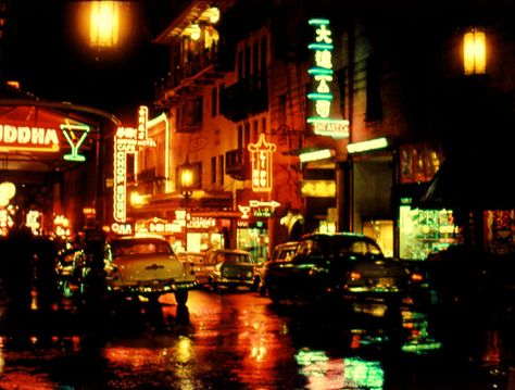 Nyc 1970s, San Francisco Chinatown, Fluorescent Adolescent, Kodiak Alaska, Buddha Bar, Revival Design, Chinatown San Francisco, In The Navy, Vintage Neon Signs