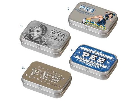 pez peppermint tins Altoids Mints, Infected Mushroom, Mint Tin Crafts, Altoids Wallet, Still Life Pictures, Mint Tins, Candy Companies, Candy Dispenser, Pretty Drinks