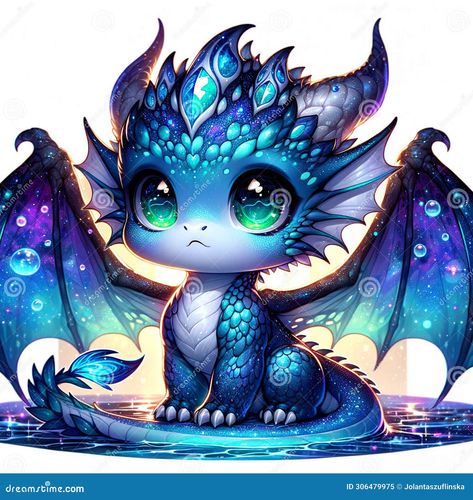 Light Bringer, Baby Dragon Art, Chibi Dragon, Cute Dragon Drawing, Dragon Illustration, Dragon Pictures, Kawaii Chibi, Cute Dragons, Dragon Drawing