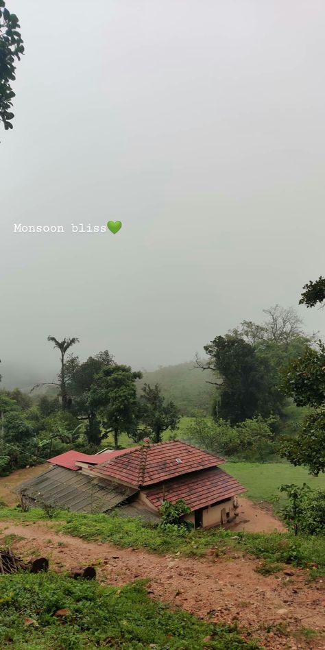 Monsoon Love Quotes, Monsoon Road Snap, Lonavala Snapchat Stories Rain, Caption For Monsoon Season, Monsoon Story Instagram, Monsoon Instagram Story Ideas, Village Vibes Captions, Indian Monsoon Aesthetic, Monsoon Aesthetic Wallpaper