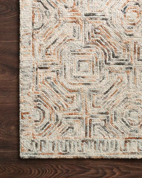 Ziva Rug by Loloi – BURKE DECOR Alexander Home, 5x8 Area Rugs, Loloi Rugs, Variegated Yarn, Artisan Rugs, Rug Direct, Rug Ideas, Burke Decor, Contemporary Designs