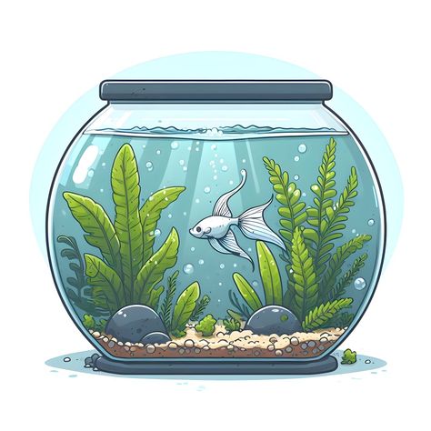 Fish Aquarium Painting, Save Animals Drawing Competition, Draw Aquarium, Cute Aquarium Drawing, Aquarium Aesthetic Drawing, Drawing Aquarium, Fish Tank Art, Aquarium Drawing Ideas, Fish Aquarium Drawing