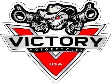 NEW LOGO Victory sticker decal Hardball Cross Vision Judge 8 ball Yamaha Stickers, Motorcycle Fashion Men, Victory Logo, Victory Hammer, Ducati Monster Custom, Motorcycles Logo Design, Custom Motorcycle Paint Jobs, Victory Motorcycle, Womens Motorcycle Helmets