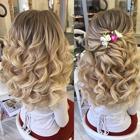 Communion Hairstyles, Pageant Hair, Mother Of The Bride Hair, Dance Hairstyles, Flower Girl Hairstyles, Penteado Cabelo Curto, Wedding Hair And Makeup, Toddler Hair, Hair Dos