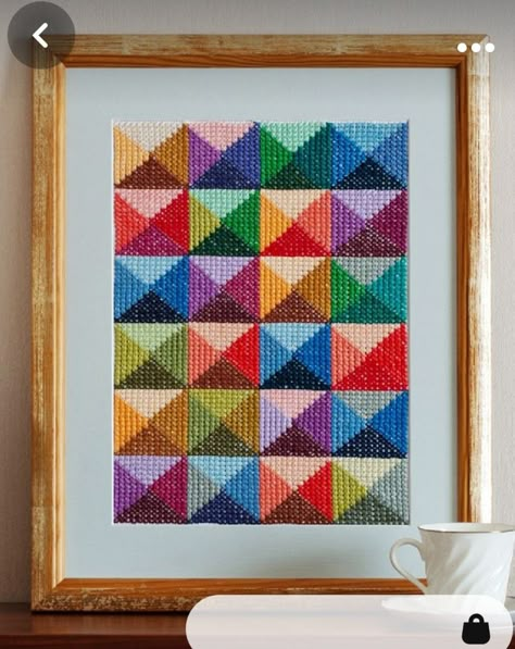 Cross Stitch Abstract Pattern, Cross Stiching Ideas Modern, Cross Stitch Flowers Pattern Free, What To Embroider, Geometric Cross Stitch Patterns, Simple Cross Stitch Patterns, Geometric Pattern Embroidery, Abstract Cross Stitch, Contemporary Cross