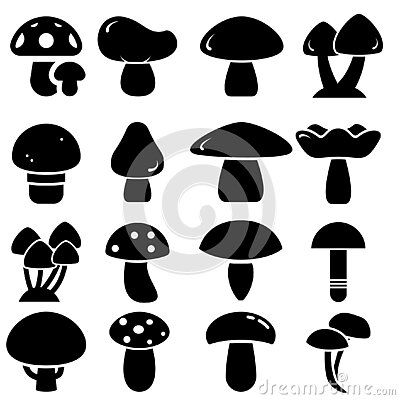 Mushroom Icon, Food Symbol, Mushroom Vector, Mushroom Logo, Mushroom Stuff, Tree Frog Tattoos, Fungi Illustration, Frog Tattoos, Mobile Applications