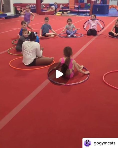 Gymnastics Games For Team, Fun Gymnastics Games, Gymnastics Games For Kids, Gymnastics Party Games, Preschool Gymnastics Games, Fun Gym Games, Gymnastics Classes For Kids, Fun Game Ideas, Gymnastics Games