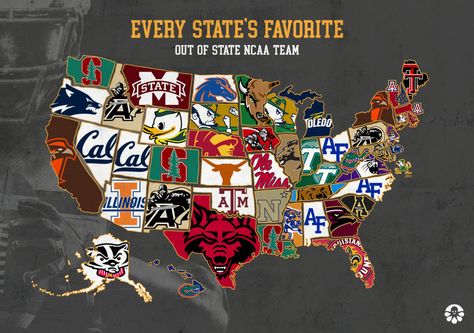 College Football Map, College Football Art, College Football Recruiting, Nfl Funny, Ncaa Football Teams, Football Ideas, Football Recruiting, Team Logo Design, Distance Running