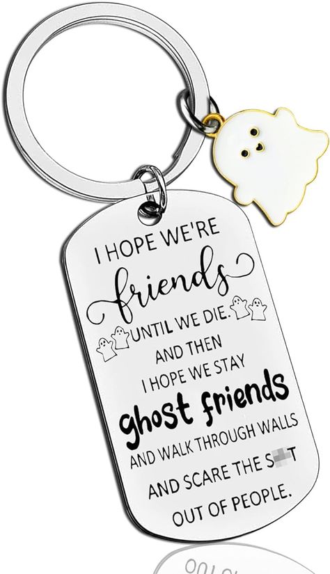 AOBIURV Best Friend Keychain Gifts For Women Friends Cute Keychain Gift For Friend Bestie Gift BFF Gifts Friendship Presents For Women Keyring Jewelry at Amazon Women’s Clothing store Cool Gifts For Friends Birthday, What Is The Best Gift For Best Friend, Best Gift For Your Best Friend, Friends Gift Bag Ideas, Stuff For Best Friends, Matching Gifts For Friends, Fun Gift Ideas For Friends, Friend Group Gift Ideas, Simple Birthday Gifts For Friends