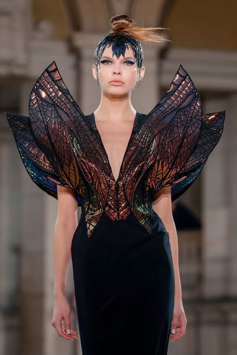 Insect Dress, Opera Dress, Tony Ward Couture, Butterfly Fashion, Fashion Design Collection, Tony Ward, African Traditional Dresses, Ball Gowns Evening, Fairy Fashion