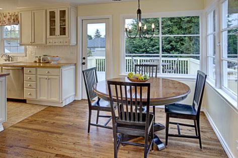 The Yellow Cape Cod: Updated Traditional Style Kitchen/Family Room - Love everything about this - especially the color scheme! Description from pinterest.com. I searched for this on bing.com/images Cape Cod Kitchen Remodel, Cape Cod House Interior, Cape Cod Kitchen, Cape Cod Interior Design, Condo Kitchen Remodel, Cape Cod Style House, Galley Kitchen Remodel, Farmhouse Kitchen Remodel, White Kitchen Remodeling