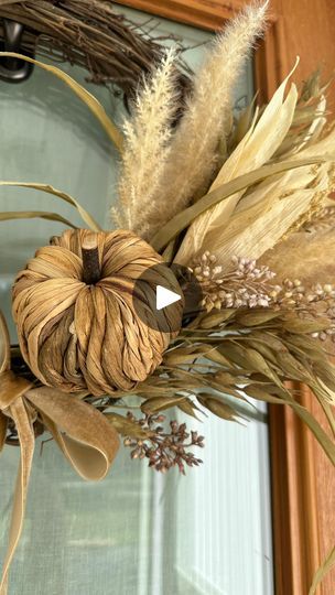 1.9K views · 1.1K reactions | Last year, I couldn’t find a neutral fall wreath that I absolutely loved, so I made one! Super easy to add your own picks to a grapevine wreath to get that natural fall look! Often times a DIY wreath is much more cost effective as well! Will you give it a try? 🍂🤎
.
.
.
#fallwreath #diyfallwreath #falldiy #diydecorations #fall2024 | Emily | Holiday Decor & DIYs Diy Fall Wreath, Autumn Nature, Fall Diy, Diy Wreath, Fall Looks, Grapevine Wreath, Fall Wreath, Grape Vines, Super Easy