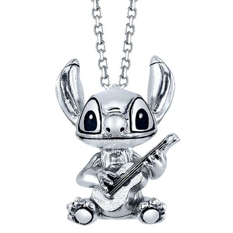 Angel And Stitch, Stitch Necklace, Stitch Collection, Disney Collector, Disney Lilo, Disney Jewelry, Exclusive Jewelry, Stitch Disney, Unique Tattoos