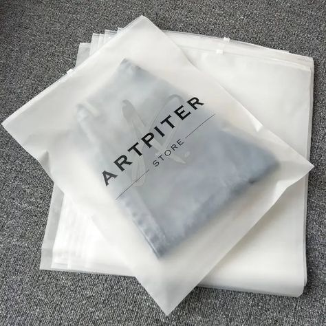 "100-500Pcs Custom Frosted Transparent Zip Lock Bags High Quality Plastic Bags Clothes Zip Bags for Poly Mailers Please notice : the sample in stock to check quality not printing your own logo .thank you . \"H \" menas width longer height ,\"V\" menas width shorter height the link just for one side one color logo printing ,pls notice We accept customzied ,just send logo will mock up digital proof for your reference. Contact me! Email:sales11@tendee.cn WhatsApp: +86 13120853718 ----------------Fast quotation---------------- Before offer the price. Get the quote simply by completing and submitting the form below: Product: zipper bags Measure: ?Height) x __?length) Order Quantity: ?pcs Design: ? Where to Shipping: ? (Country with postal code please) Material: PE/ PVC/ EVA/ TPU/OPP, environmen Zip Lock Packaging Design, Clothing Bags Packaging, Shipping Bag Design, Zipper Bag Design, Zip Lock Packaging, Plastic Bag Design, Bags For Small Business, Custom Shipping Boxes, Packing Bags