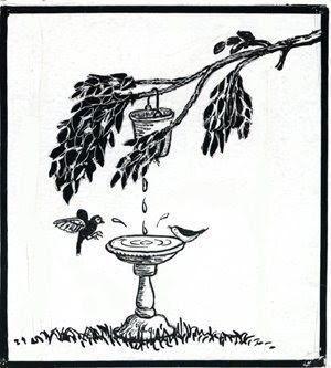 BIRD COLUMN FOR July 11, 2004 By Benjamin P. Burtt Topic: Attracting birds with bird baths and dripping water One of the best ways to attrac... Bath Tattoo, Dripping Water, Bird Bath Garden, Water Drip, Bird Baths, Garden Crafts Diy, Diy Birds, July 11, The Birds