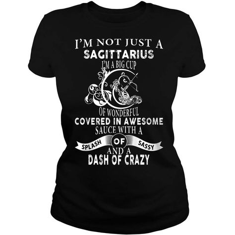 Sagittarius Tshirt I'm Not Just A Sagittarius Sagittarius Tshirt for Women Sagittarius Funny, Sagittarius Birthday, Zodiac Funny, Tshirt For Women, Sagittarius Zodiac, Zodiac Sagittarius, Boyfriend Tee, Cotton Tank Top, T Shirt For Women