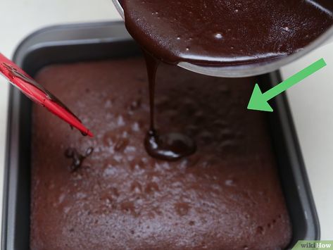 How to Make Chocolate Syrup Brownies (with Pictures) - wikiHow Chocolate Sauce For Brownies, Make Chocolate Syrup, Chocolate Syrup Brownies, Best Brownie Recipes, Chocolate Sauce Recipes, Chocolate Sundae, Best Brownie Recipe, Chocolate Milkshake, Best Brownies