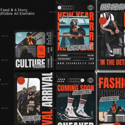 Kelvin Streetwear Fashion Instagram Template Streetwear Fashion Instagram, Streetwear Posters, Instagram Ads, Online Shops, Fashion Streetwear, Post Design, Casual Streetwear, Instagram Template, Ux Design