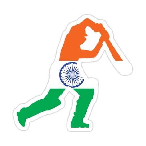 Indian Tiranga, India Cricket Match, Match Poster, National Sports Day, Cricket Logo, India Match, Durga Ji, India Vs Pakistan, India Crafts