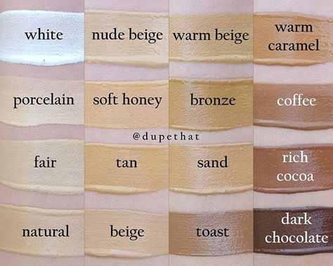 L.A. Girl Cosmetics (@lagirlusa) | Twitter La Girl Foundation, Makeup Preparation, Concealer Swatches, La Girl Cosmetics, Foundation Swatches, Best Mascara, Warm Beige, Foundation Shades, Makeup Swatches