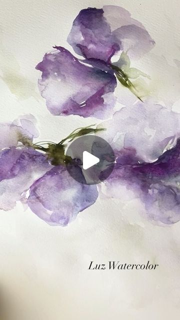 Watercolor Painting Videos, Watercolor Videos Tutorial, Watercolor Art Videos, Watercolor Flower Tutorial, Fabric Painting Tutorial, Abstract Watercolor Tutorial, Abstract Watercolor Paintings Tutorials, Watercolor Portrait Tutorial, Abstract Watercolors