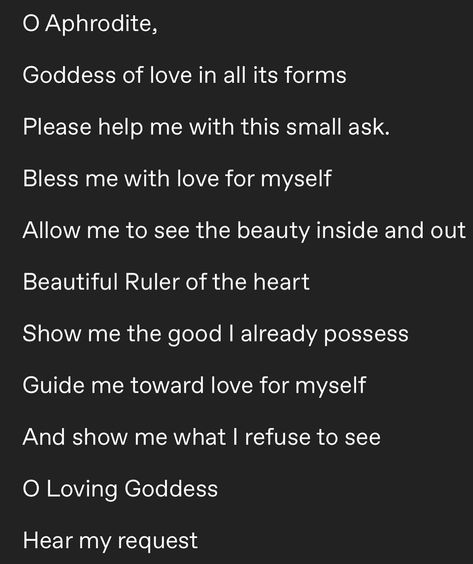 Prayer To Aphrodite, Invocation Prayer, Aphrodite Goddess, Goddess Aesthetic, Greek Mythology Gods, My Prayer, Spiritual Love, Greek Gods And Goddesses, Greek And Roman Mythology