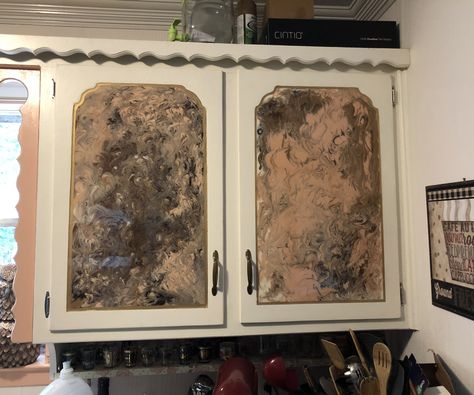 Epoxy Resin Cabinet Doors, Resin Cabinet, Cabinet Door Makeover, 6 Panel Doors, Diy Cabinet Doors, Canon Dslr Camera, The Fix, Canon Dslr, Old Cabinets