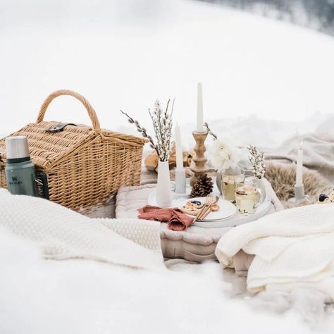 Outdoor Winter Picnic, Winter Picnic Photoshoot, Winter Picnic Ideas Outdoors, Winter Beach Picnic, Picnic Outfit Ideas Winter, Bookish Picnic, Winter Picnic Food Ideas, Winter Picnic Food, Winter Picnic Ideas