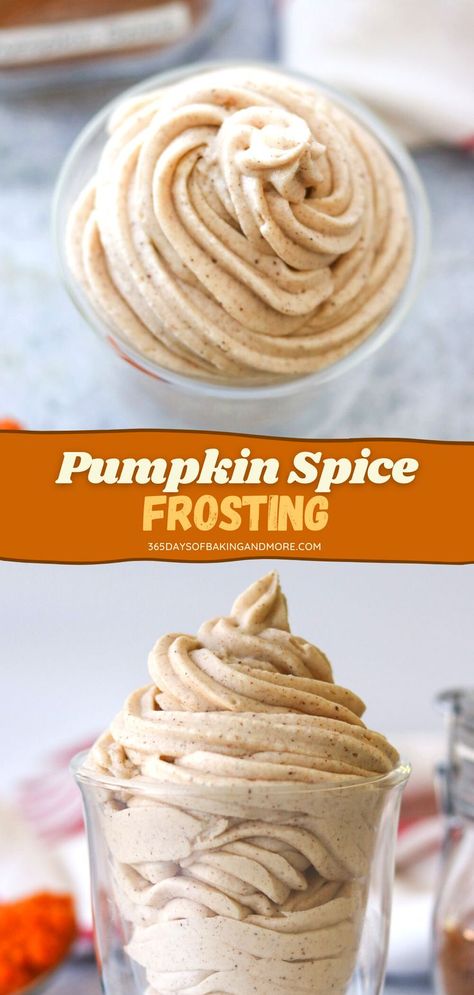 Pumpkin Cream Cheese Icing Recipe, Easy Pumpkin Frosting, Pumpkin Frosting Cream Cheese, Spice Cream Cheese Frosting, Cream Cheese Frosting For Pumpkin Cake, Pumpkin Muffin Frosting, Pumpkin Cake Filling Recipes, Pumpkin Cheesecake Frosting, Spice Frosting Recipes