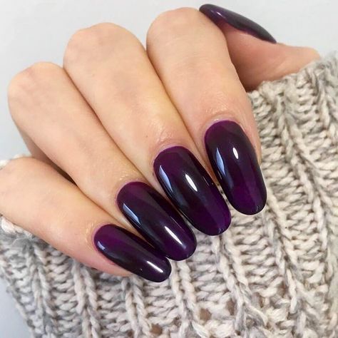 Eggplant Nails, Eggplant, New Color, Nail Designs, Nail Art, Nails, On Instagram, Beauty, Quick Saves