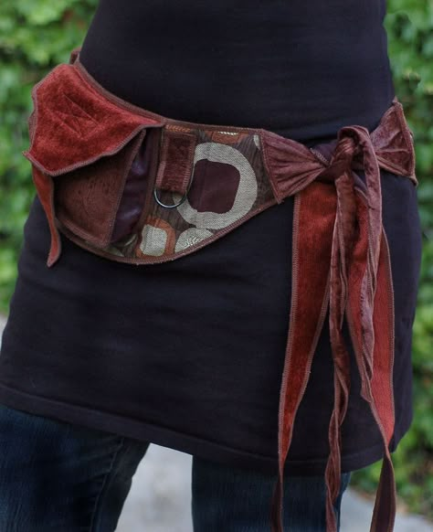 Festival Belt, Estilo Hippie, Festival Costumes, Utility Belt, Pocket Belt, Hip Bag, Sewing Bag, Diy Bag, Sewing Inspiration