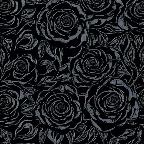 This Gothic Black Rose Pattern Paper is a PDF file and is used for scrape booking or gift wraping and is available at my Esty Shop. Fabric Texture Seamless, Gothic Roses, Scrape Booking, Paper Plain, Royal Pattern, Gothic Flowers, Gothic Pattern, Gothic Rose, Roses Pattern