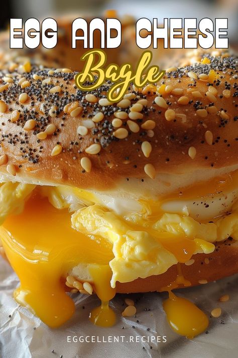 Start your day with a burst of flavor by indulging in a homemade Egg and Cheese Bagel. #Egg and Cheese Bagel #Egg and Cheese Bagel sandwich #Egg and Cheese Bagel recipe #egg and cheese bagel casserole #mcdonald’s steak egg and cheese bagel sandwich #bacon egg cheese bagel #cream cheese egg bagel #mcdonalds steak egg and cheese bagel copycat sauce #bagel bacon egg and cheese #bacon egg and cheese everything bagel #turkey bacon egg and cheese bagel Egg And Cheese Bagel Sandwich, Chopped Bagel Sandwich, Steak Egg And Cheese Bagel, Cheese Bagel Recipe, Bacon Egg And Cheese Bagel, Bagel Casserole, Egg Bagel Sandwich, Cheese Bagel Sandwich, Egg And Cheese Bagel