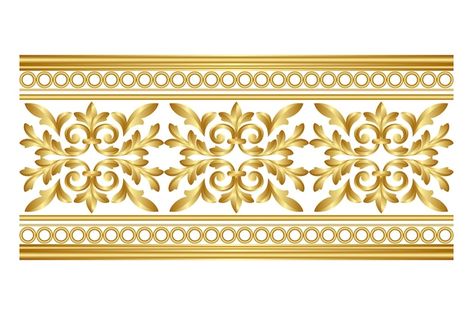 Gold Border Design, Islamic Design Pattern, Border Lines, Ornamental Border, Vintage Frames Vector, Golden Line, Wedding Backdrop Design, Hand Drawn Type, Vintage Borders