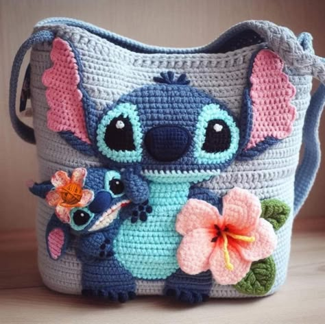 Bag Crochet Lilo And Stitch Pattern - Crafts of the Mommy Crochet Disney Stitch Patterns Free, Lilo And Stitch Crochet Applique, Lilo And Stitch Knitting Pattern, Lilo And Stitch Crochet Hat Pattern Free, Crochet Stitch Blanket Disney, Lilo And Stitch Crochet Blanket, Disney Stitch Crochet Pattern Free, Crochet Stitch Amigurumi Free Pattern, Crochet Lilo And Stitch Pattern Free