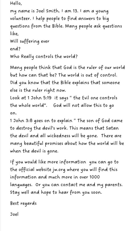 Pin by June samuels on letter in 2022 | Letter writing examples, Letter writing samples, Family bible study Jw Letter Writing Samples Gods Kingdom, Jw Letter Writing Samples, Informal Letter Writing, Informal Letter, Jw Letters, Jw Service, Letter Writing Examples, Encouraging Bible Quotes, Letter Writing Samples