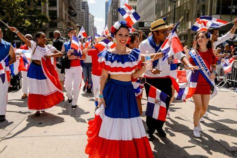 Dominican Parade, Best Friend Canvas, Upper Manhattan, New York Tattoo, Iconic Outfits, Christmas Eve Traditions, Dance Project, Miss World, Sport Motivation