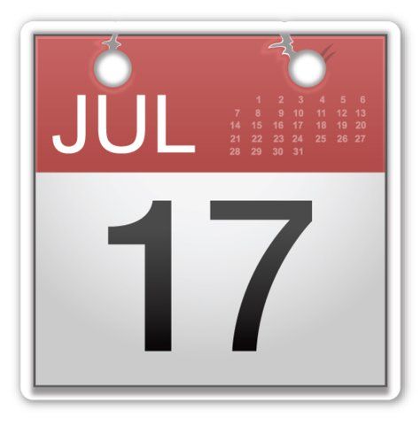 Pin for Later: 13 Weird Emoji Details You Never Noticed Apple announced iCal on July 17, hence this date. Calendar Emoji, Sai Baba Hd Wallpaper, Emoticons Emojis, The Emoji, Emoji Stickers, Sticker Patches, Die Cut Stickers, Cut Stickers, Real Life Stories