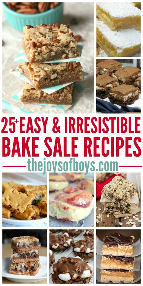 Bake Sale Favorites Simple, Breads For Bake Sales, Back Sale Ideas, Baking Ideas For Bake Sale, Fall Treats For Bake Sale, Easy Bake Sale Items That Sell, Baked Good Ideas For Bake Sale, What To Make For Bake Sale, Easy Bake Sale Desserts