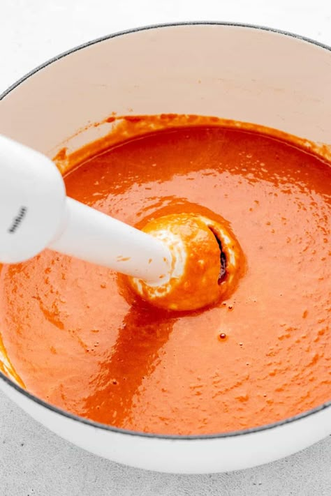 Tomato Soup Made With Tomato Sauce, Tomato Soup From Pasta Sauce, Homemade Tomato Soup From Canned Tomatoes, Tomato Soup From Canned Diced Tomatoes, 3 Ingredient Tomato Soup, Recipes Using Canned Tomatoes, Cottage Cheese Tomato Soup, Can Tomatoes Recipes, Tomato Onion Recipe